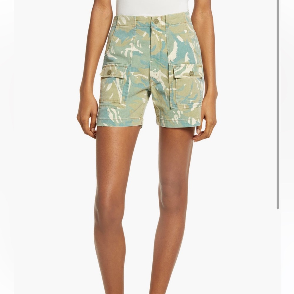 Mother Rambler camo shorts size 27